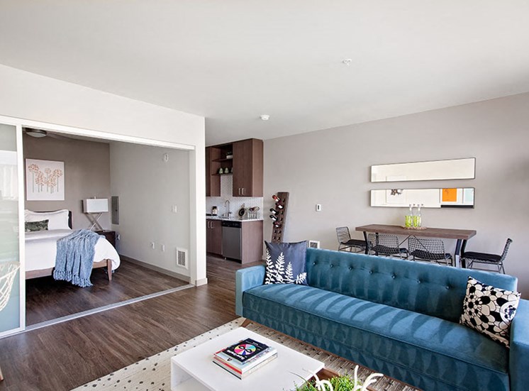 Open Concept Layouts At Clarendon Apartments in Seattle, WA